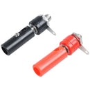 4mm 10pcs Banana Plugs and 10pcs Banana Sockets (Black and Red) Jack Connec