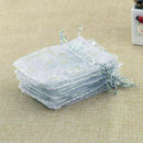 Christmas Snowflake Jewelry Candy Organzer Pouch Gift Bags Wedding Favor De T6B8
