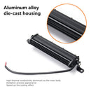 7" 18W LED Work Light Bar Spot Suv ATV Boat Driving Lamp 4WD Offroad Yel N Ew