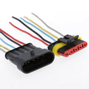 High Performance Car 5pin HID Wire Plug Anti-water w/ 14AWG Cable Cord
