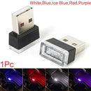 Colorful Mini USB LED Mini Light Lamp for Car Atmosphere Lamp Bright 5 Colors