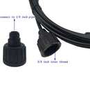 Outdoor Mist Cooling System 20Ft(6M) Mist Kits For Umbrella Misting Cooling