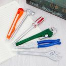 6pcs Simulation Hardware Tools Creative Ballpoint Pens School Office Supplies