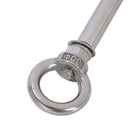 2Pcs Stainless Steel Raw Style Shield Anchor Eye Bolts M10 x 112mm