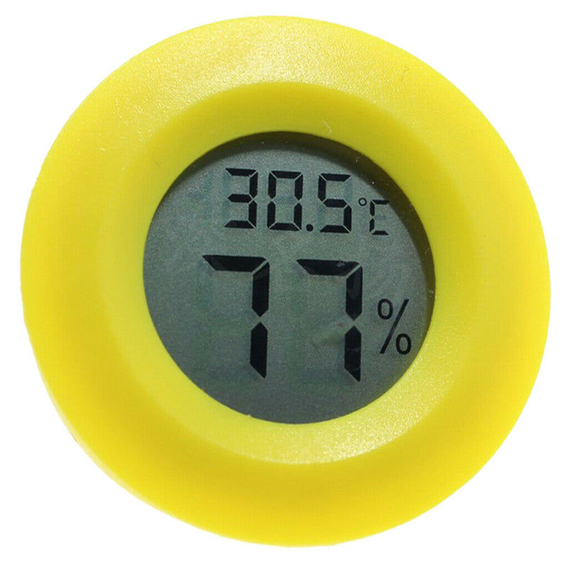 6xReptile Thermometer Digital Thermometer Hygrometer for Reptile Amphibians Tank