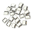 60Pcs Micro-USB Type B Female 5 Pin SMT Placement SMD DIP Socket Connector B9H8