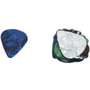 20 pieces elegant and colorful 0.71mm Guitar Picks Celluloid Mediators for