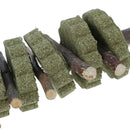 Hamster Teeth Grinding Toys Rabbit Tree Branch Grass Ball Hanging Cage ToyA.3C