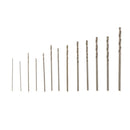 150Pcs 0.4-3.2mm Mini HSS Twist Drill Bits Straigth Shank Tools + Carry Case