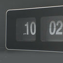 Retro Auto Flip Clock Simple Down Page Digital Clocks Xmas Gift Black