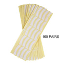 100pairs False Eyelashes Extension Paper Isolated Lower Eye Lashes Stickers