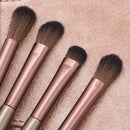 4pcs Eye Shadow Makeup Brushes Kit Soft Eyeshadow Blending Brush (Purple)