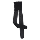 Women's grid Love heart pattern Pantyhose Tights Black