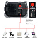 Portable Camping Light Led Spotlight Chandelier Charging Flood Lights Suita