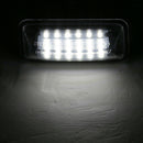 2 Pieces White LED License Plate Lamps Replacement For Subaru BRZ Impreza