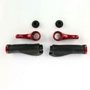Ergonomic MTB Mountain Bike Handlebar Rubber Grips Cycling Lock-On Ends A