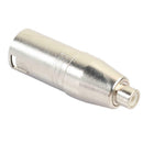 5pcs Metal XLR 3 Pin Male to RCA Female Audio Jack Adapter Plug Connector
