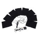 8 in 1 USB Charging Clothes Heating Pad Carbon Fiber Heating Pad Electric Heat