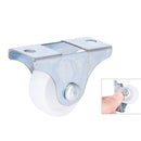 5x fixed metal top plate diameter rigid caster wheel wear-resistant wheel B Kw