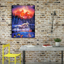 5D DIY Diamond Painting Full Drill Mosaic Kit Horse Cross Stitch (T336)
