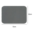 2pcs Cling Car Window Sun Shade Side Window UV Protection Screen (72x52cm) A