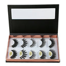 False Eyelash Plastic Storage Box Case Makeup Cosmetic Case For 5 Pcs Eyela S8J3