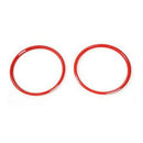 ABS Red Interior Dashboard Ring Cover Trim Decoration for Ford Mustang 2015