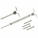 2set T316 Stainless Steel Deck Toggle Tensioner Set For 3/16 Cable Railing  R4S7