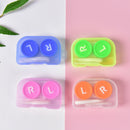 Simple Transparent Clear Portable Contact Len Case StorageBox Holder ContainerME