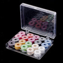 20Pcs Plastic Sewing Machine Bobbins Threads Spools For Clothing Designer