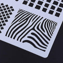 Theme Lace Ruler Handcraft Template DIY Photo Album Stencils Drawing Tool