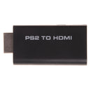 PS2 to HDMI Video Converter AV Adapter 3.5mm Audio Output HDMI Connecto ï¼D