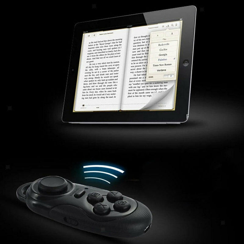 2x Bluetooth Phone Selfie Shutter Music Game Remote Control For Android IOS