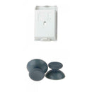 2pcs Analog Thumb Sticks Joysticks,1x Battery Case for Xbox 360 Controller
