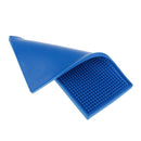 Heavy Duty Rubber Bar Mats Blue, 24 x 3 inch, Heat Resistant