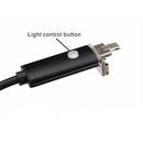 Waterproof 7.0MM Endoscope Lens USB Inspection Camera w/ 6Pcs Adjustable LEDs