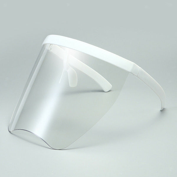 3x Safety Plastic Full Face Shield HD Clear Reusable Protector Cover Anti-Splash