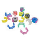 50Pcs Bobbin Clamps Holder Thread Buddies Clips Colorful Bobbin Buddies Sewing