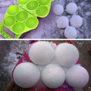 5 Snowballs Maker Clip Children Outdoor Sports Winter Beach Sand Mold Tool