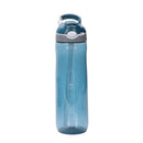 750Ml Sports Water Bottles Bpa Free Portable Straw Drinking Water Bottles L P5W3