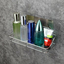 1X(Punch-Free Stainless Steel Kitchen Bathroom Storage Rack Toilet Wall Han