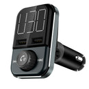 BT72 Vehicle Bluetooth Hands-free Bluetooth Player Car AUX FM Song Transmitter