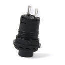 10x Black On/Off Latching Push Button Switch Car Dashboard 2-Pins Locking