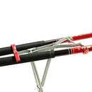 Adjustable Double Pole Bracket Fishing Rod Stand Holder Sea Fishing Tackle  I ME
