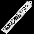 4PCS Flowers Fondant Cake Stencil Kitchen Cupcake Template Mold Baking Tools Bj