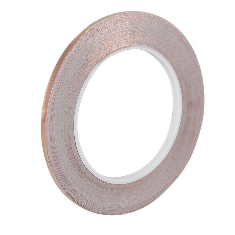 Conductive Copper Tape Roll 5mm x 30M WFR Ribbon Shield
