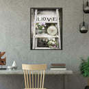 5D DIY Full Drill Diamond Painting LOVE Cross Stitch Embroidery Mosaic Kit