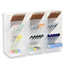 3 Pcs Big Desk Organizer- Pen Organizer Storage for Office, School, Home Su K6H2