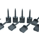 10X/lot Plastic black Outdoor Archery Hunting Shooting Target Nail Pin Fixed  OZ