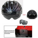 3Pcs Magnetic Goggle Replacement Lens Stylish Bike Cycling Helmet Magnet Lens